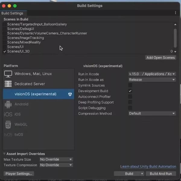 Первый взгляд на разработку приложений для Apple Vision Pro в Unity
Первый взгляд на разработку приложений для Apple Vision Pro в Unity